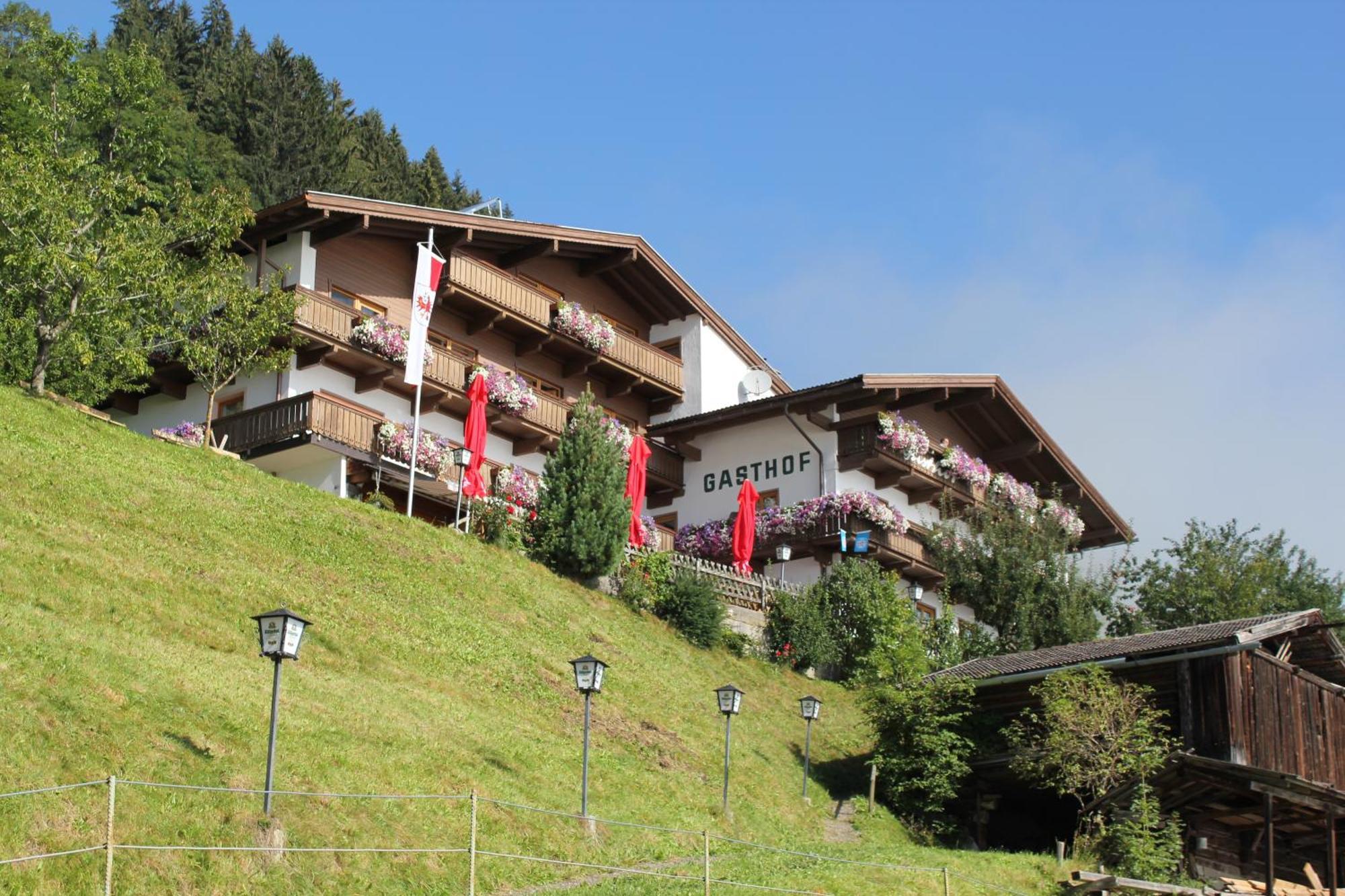Gasthof Pension Berghof Hippach Esterno foto