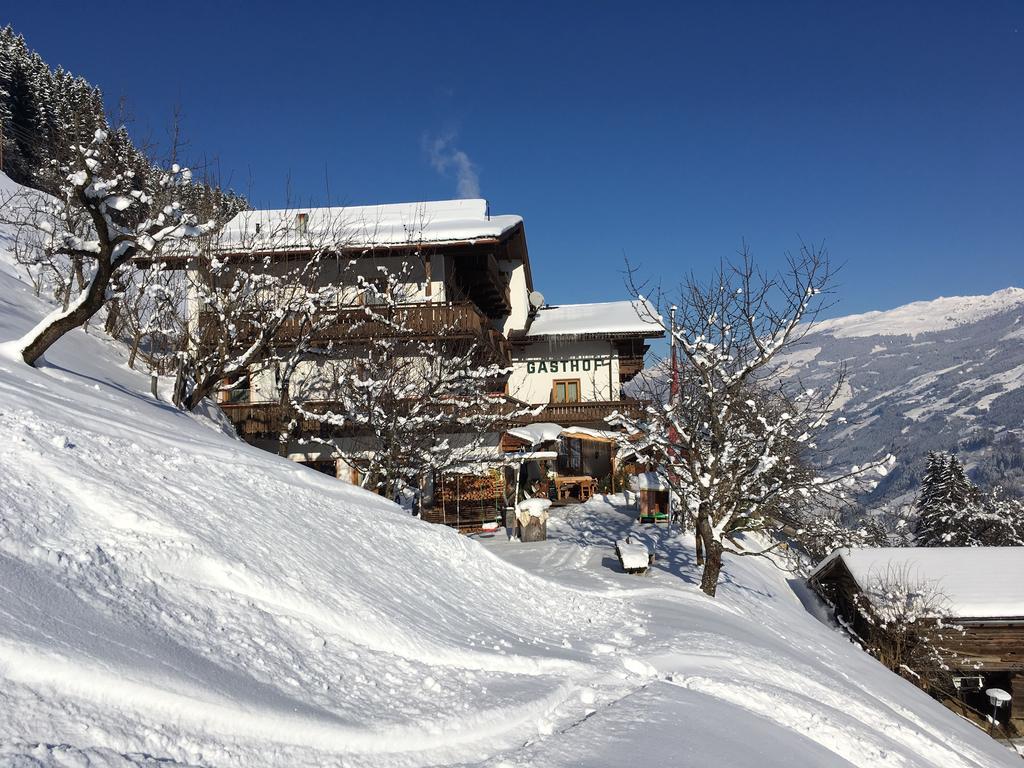 Gasthof Pension Berghof Hippach Esterno foto